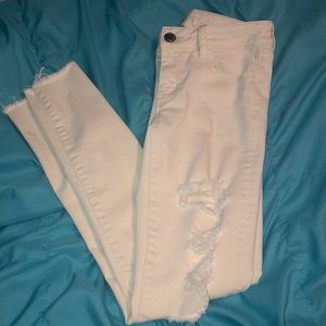 White Jeans American Eagle